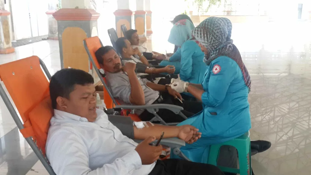 IAIN Langsa Kumpulkan 45 Kantong Darah