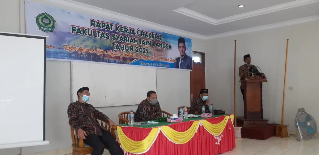 Fakultas Syariah IAIN Langsa Gelar Rapat Kerja
