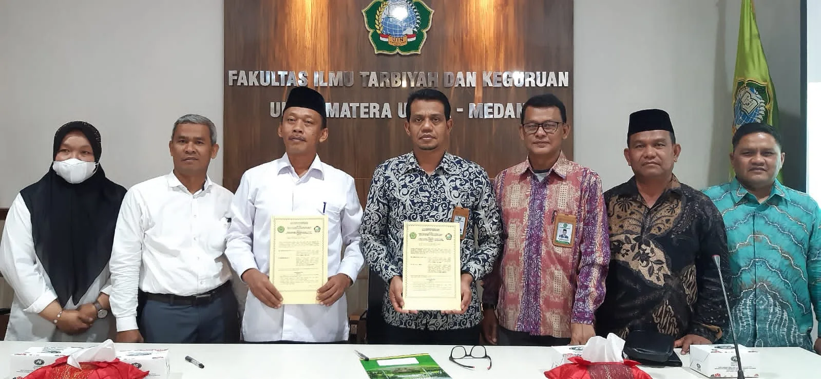 FTIK IAIN Langsa MoA dan Benchmarking Ke UINSU Medan
