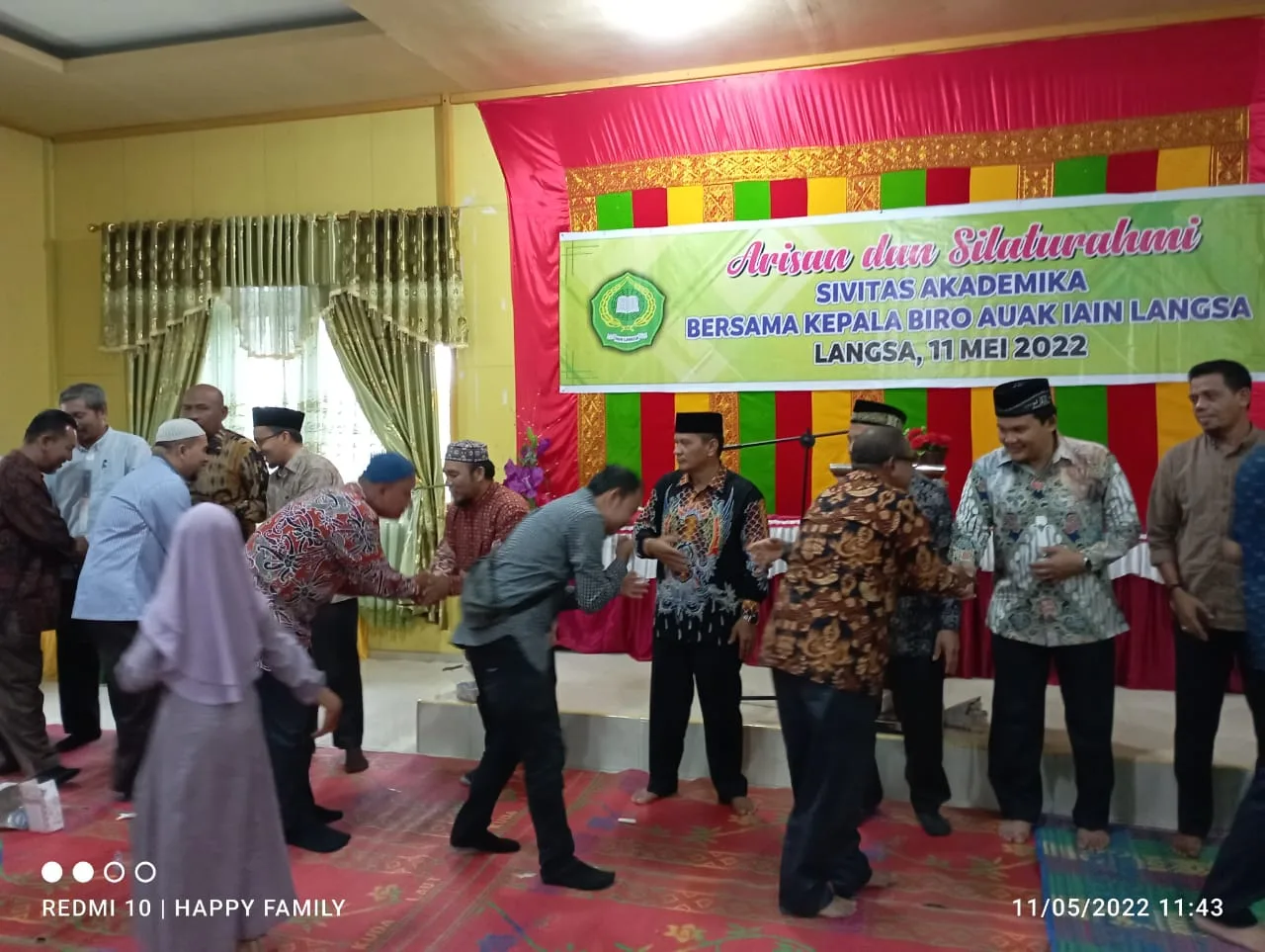 Bulan Syawal, IAIN Langsa Gelar Arisan dan Silaturahmi 