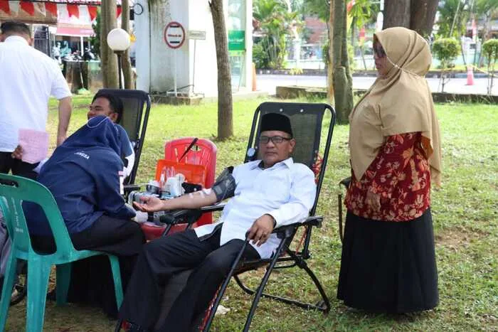 Donor Darah Semarakkan Milad ke-42 Tahun IAIN Langsa