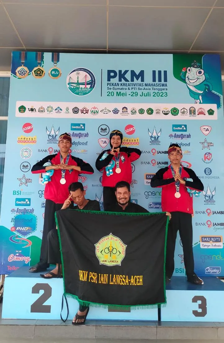 Pencak Silat IAIN Langsa Sumbang Medali Perunggu di Ajang PKM III