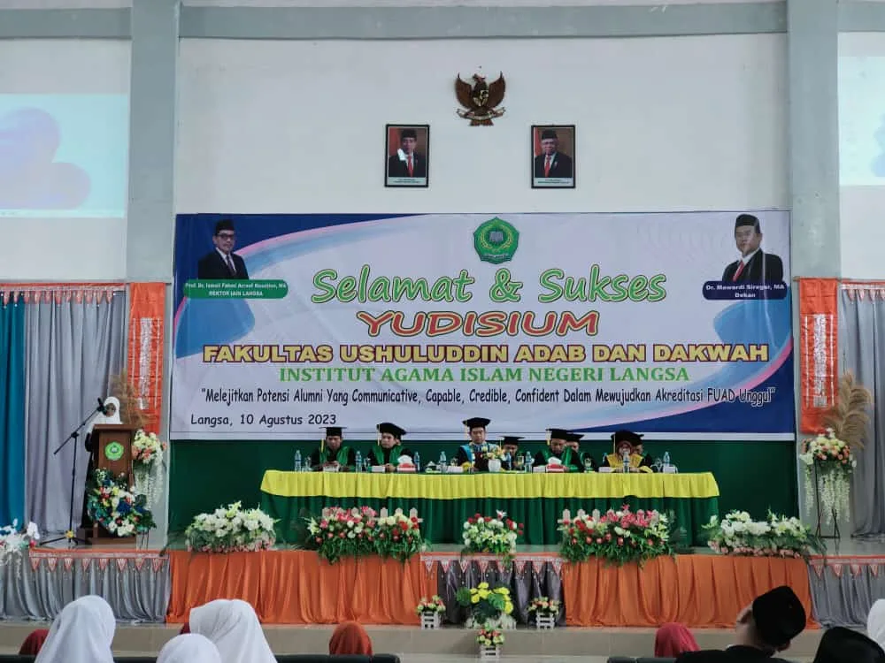 FUAD IAIN Langsa Laksanakan Yudisium