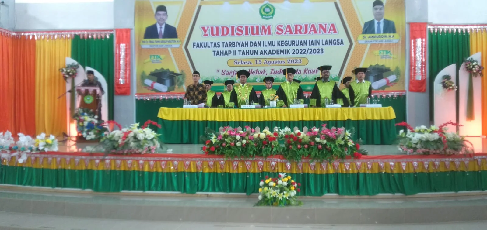 FTIK IAIN Langsa Yudisium 158 Sarjana Tahun 2023
