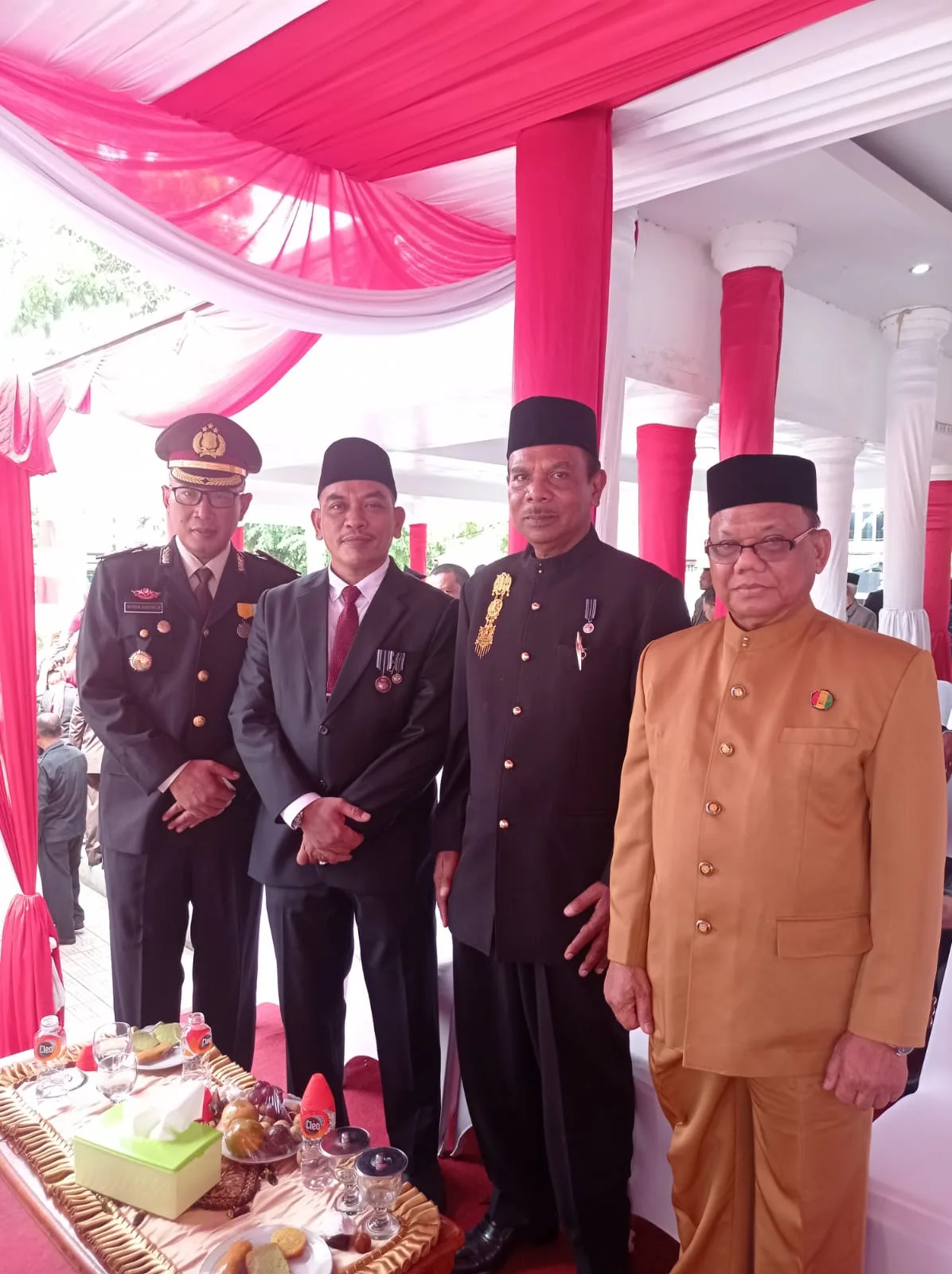 Rektor IAIN Langsa Ikuti Upacara HUT Ke 78 RI Bersama Forkopimda Langsa