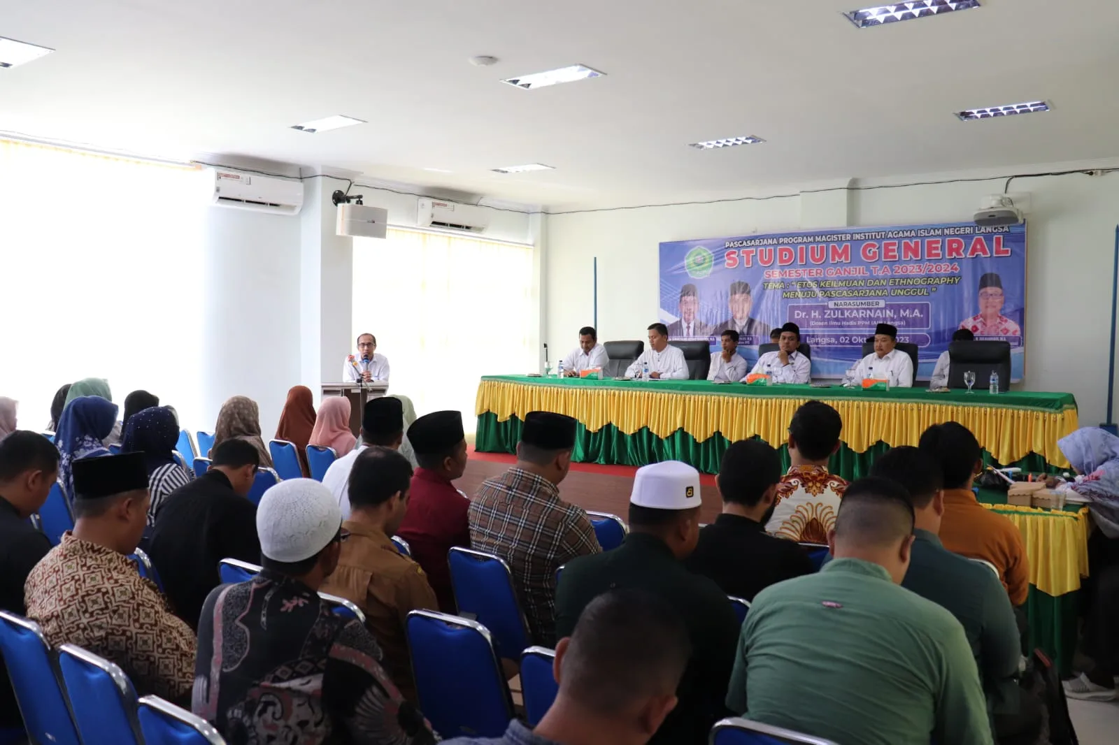 Mahasiswa Program Pascasarjana IAIN Langsa Ikuti Studium General