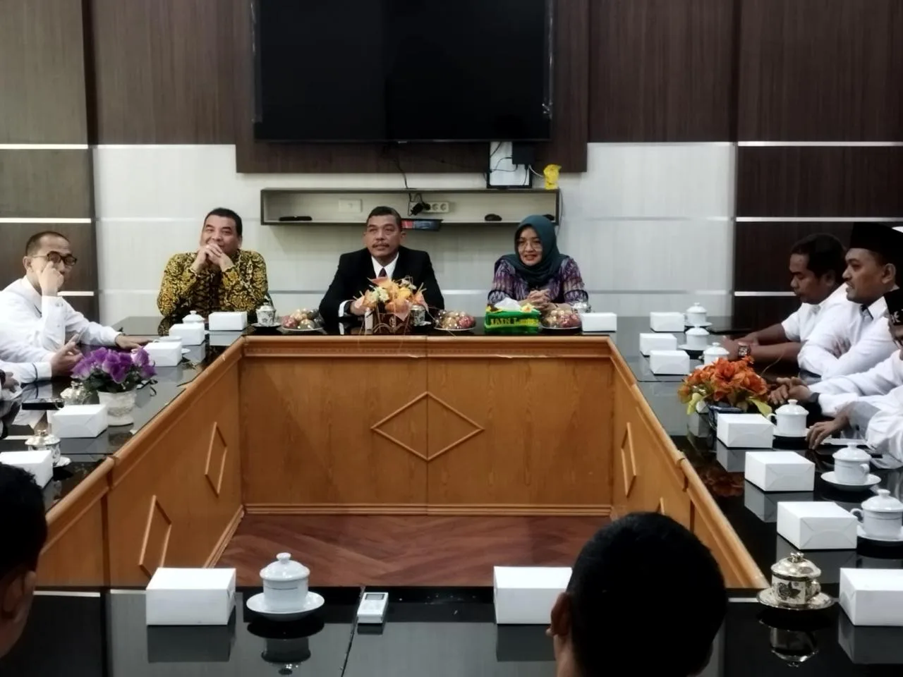 Asesment Lapangan Prodi PBS, Rektor IAIN Langsa Harapkan Hasil Terbaik