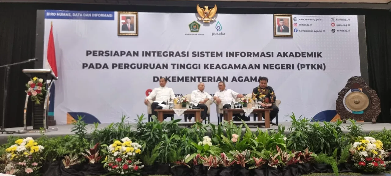 Rektor IAIN Langsa Hadiri Persiapan Integrasi Sistem Informasi Sistem Akademik PTKN