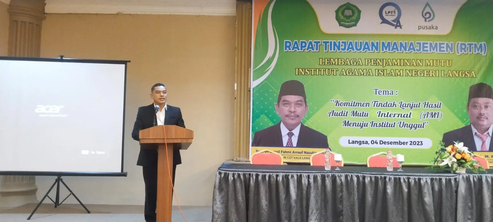 IAIN Langsa Evaluasi Hasil Audit Mutu Internal
