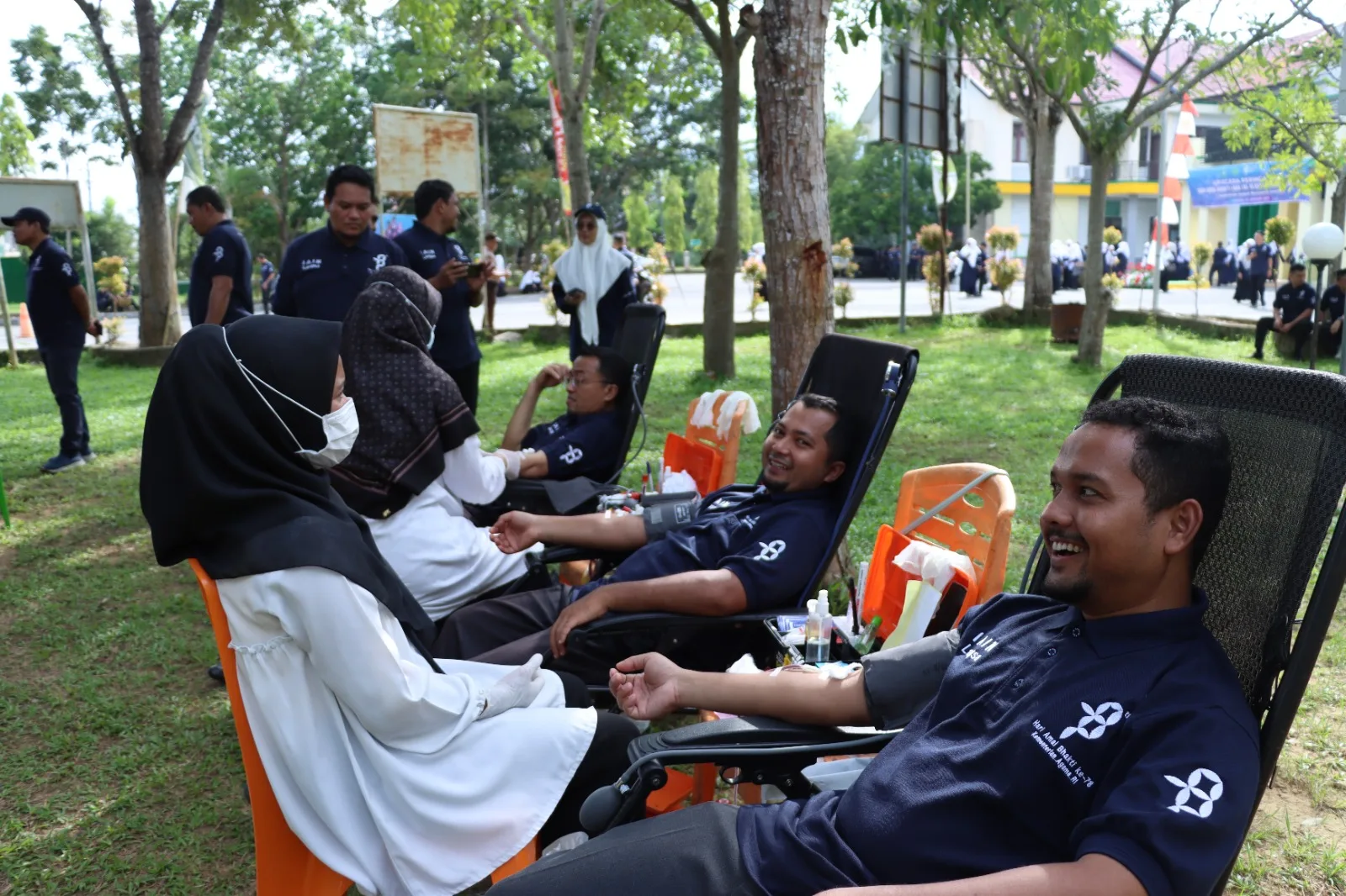 Teken MoU dengan UDD PMI, IAIN Langsa Sumbang 44 Kantong Darah