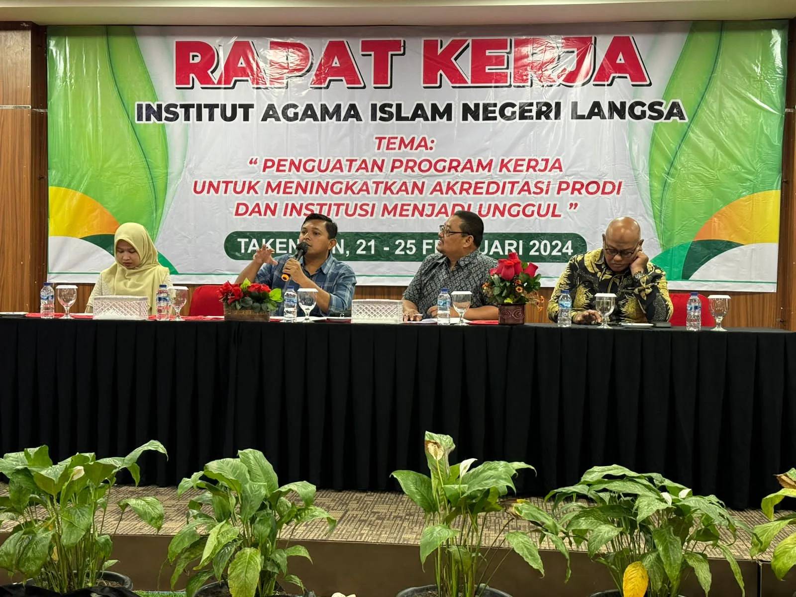 Rektor IAIN Langsa Dorong LPM dan SPI Reviu Program Kerja 2025