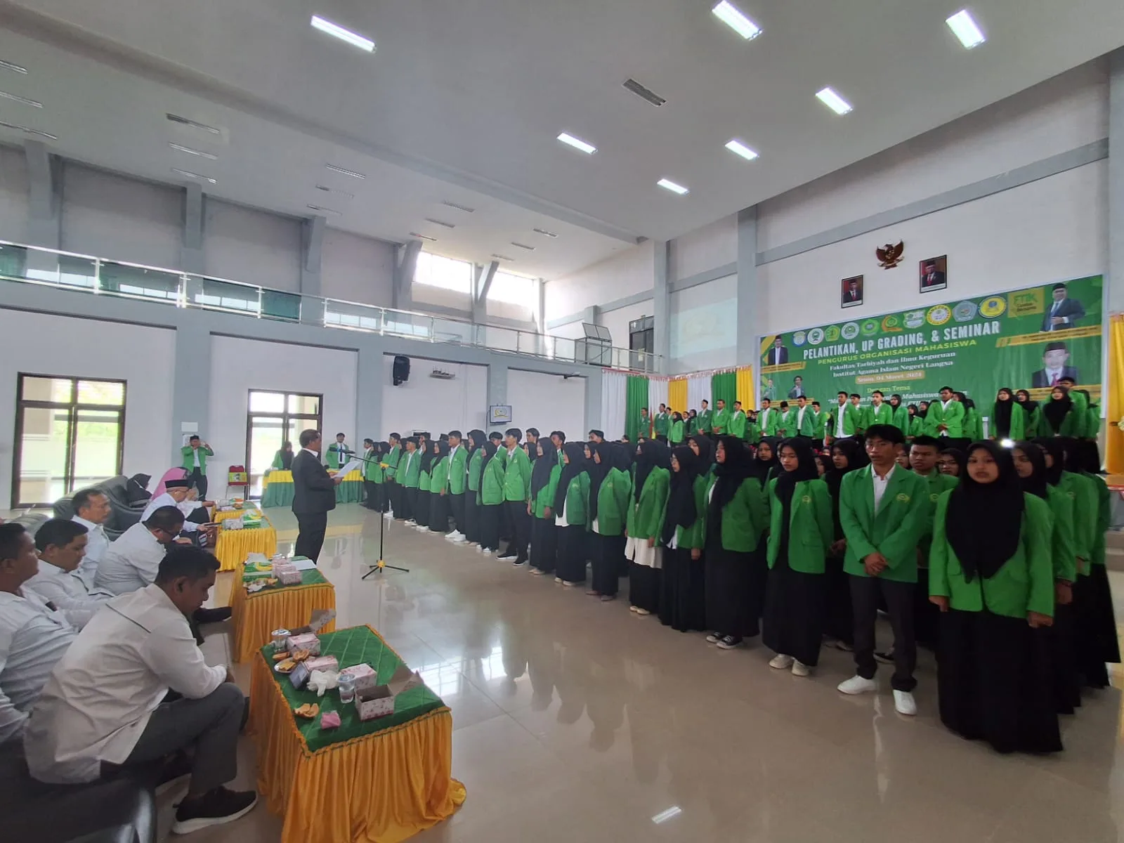 Dekan FTIK IAIN Langsa Lantik Pengurus Ormawa