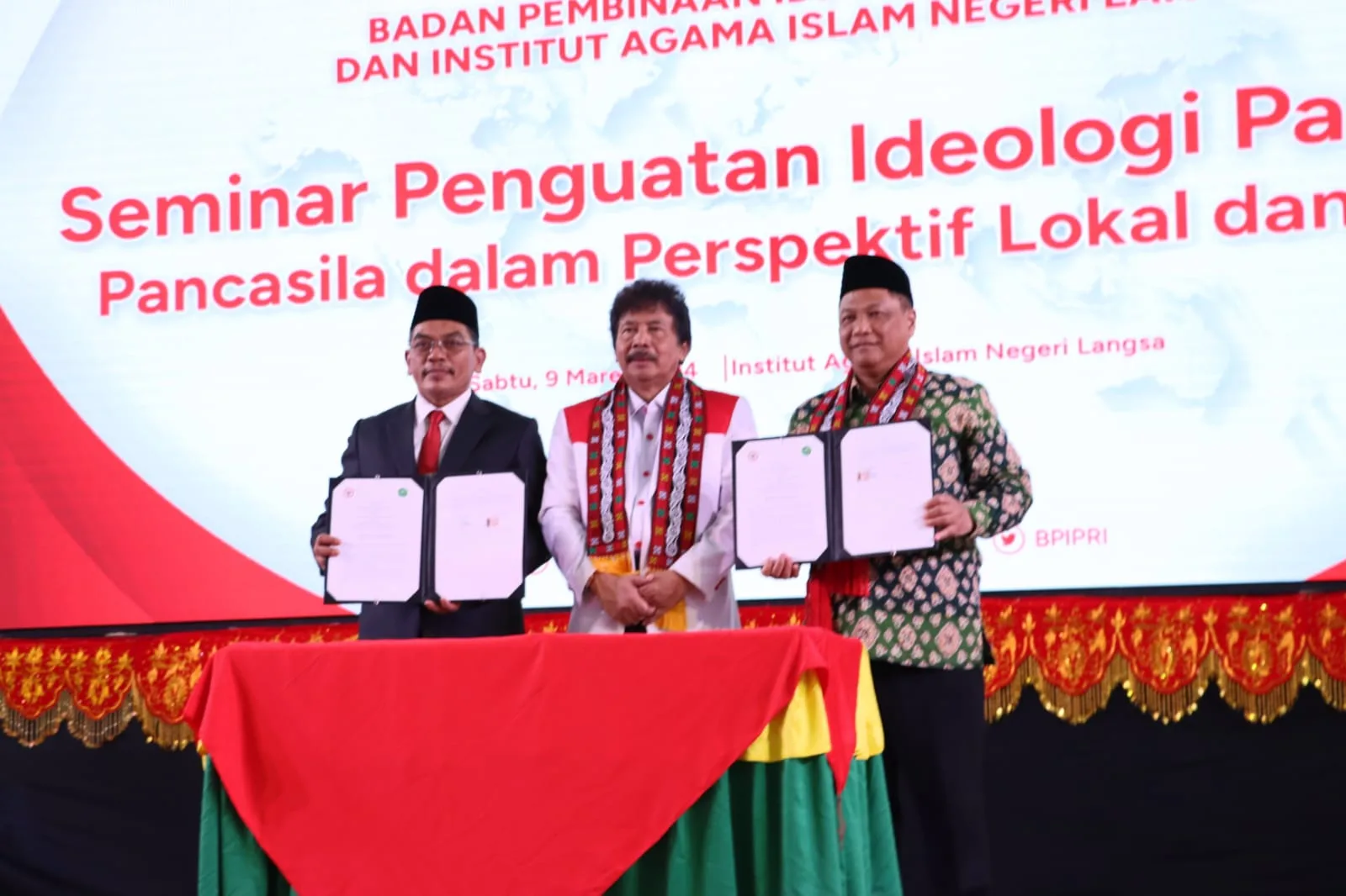 IAIN Langsa Teken MoU Bersama BPIP RI