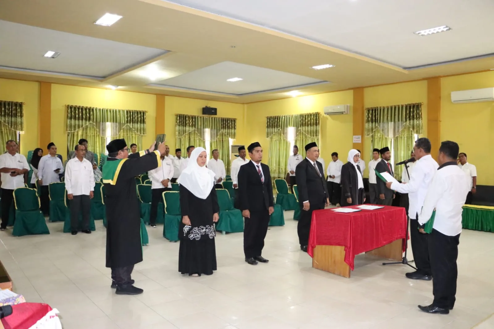 Rektor IAIN Langsa Lantik 5 Pejabat Pelaksana Akademik