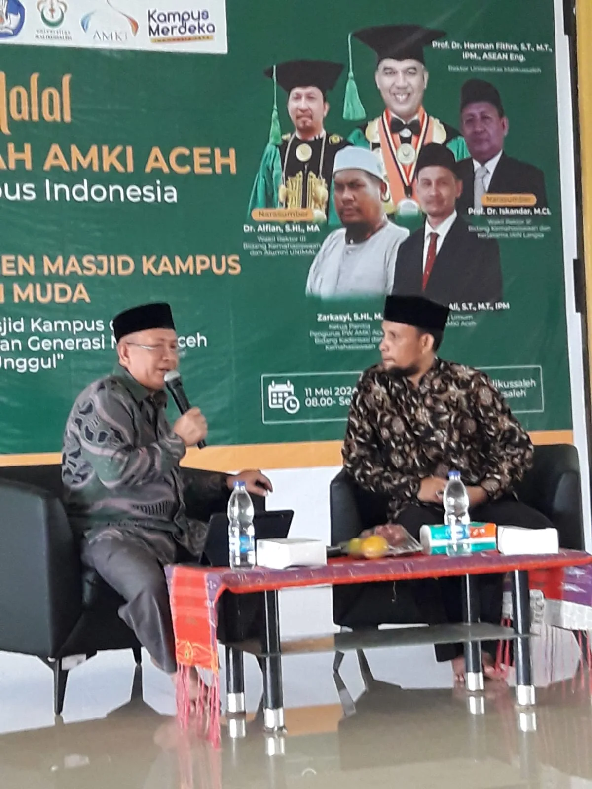Wakil Rektor III IAIN Langsa Narasumber Seminar Nasional AMKI