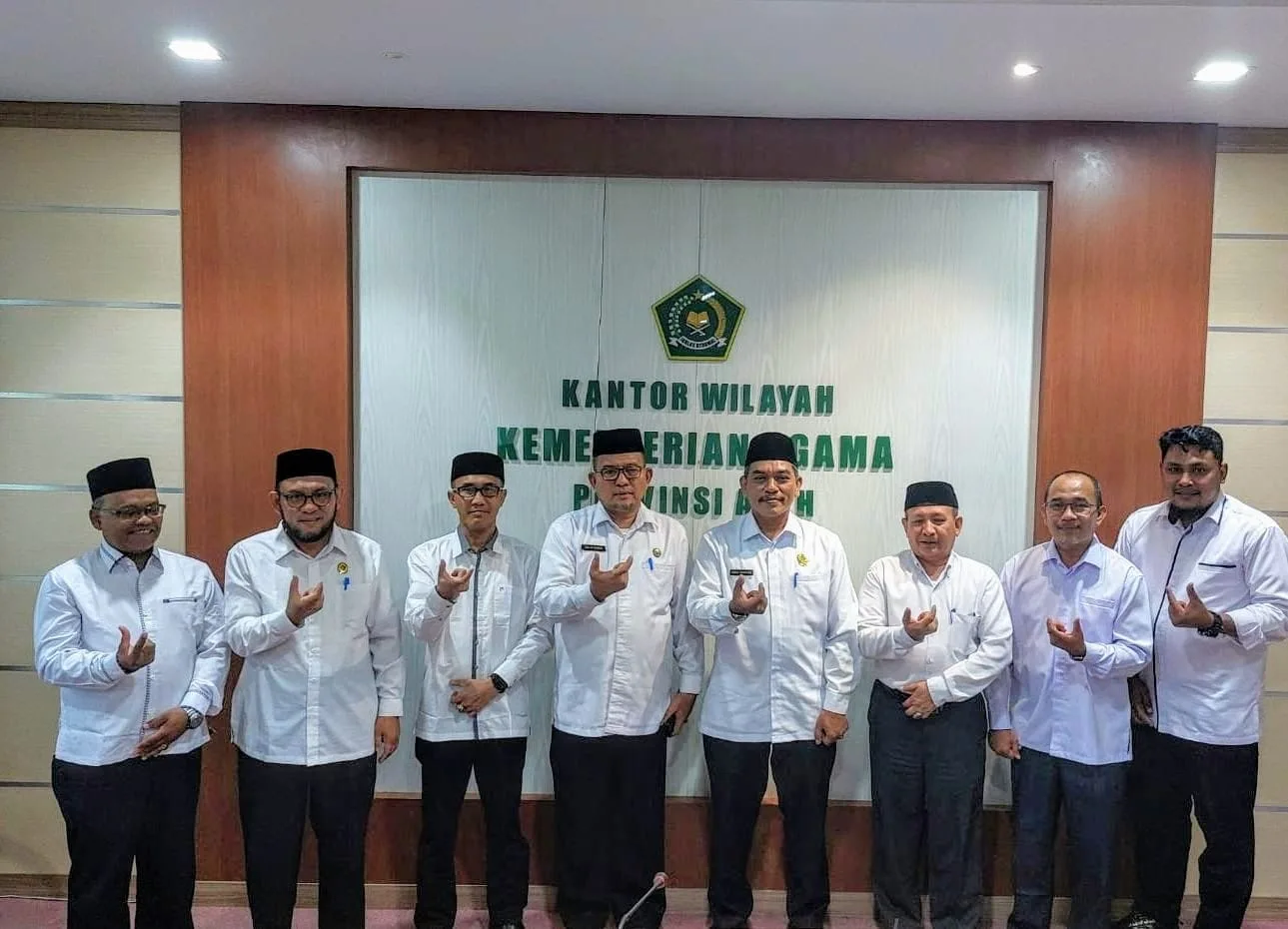 Kakanwil Kemenag Aceh Terima Kunjungan Rektor IAIN Langsa 