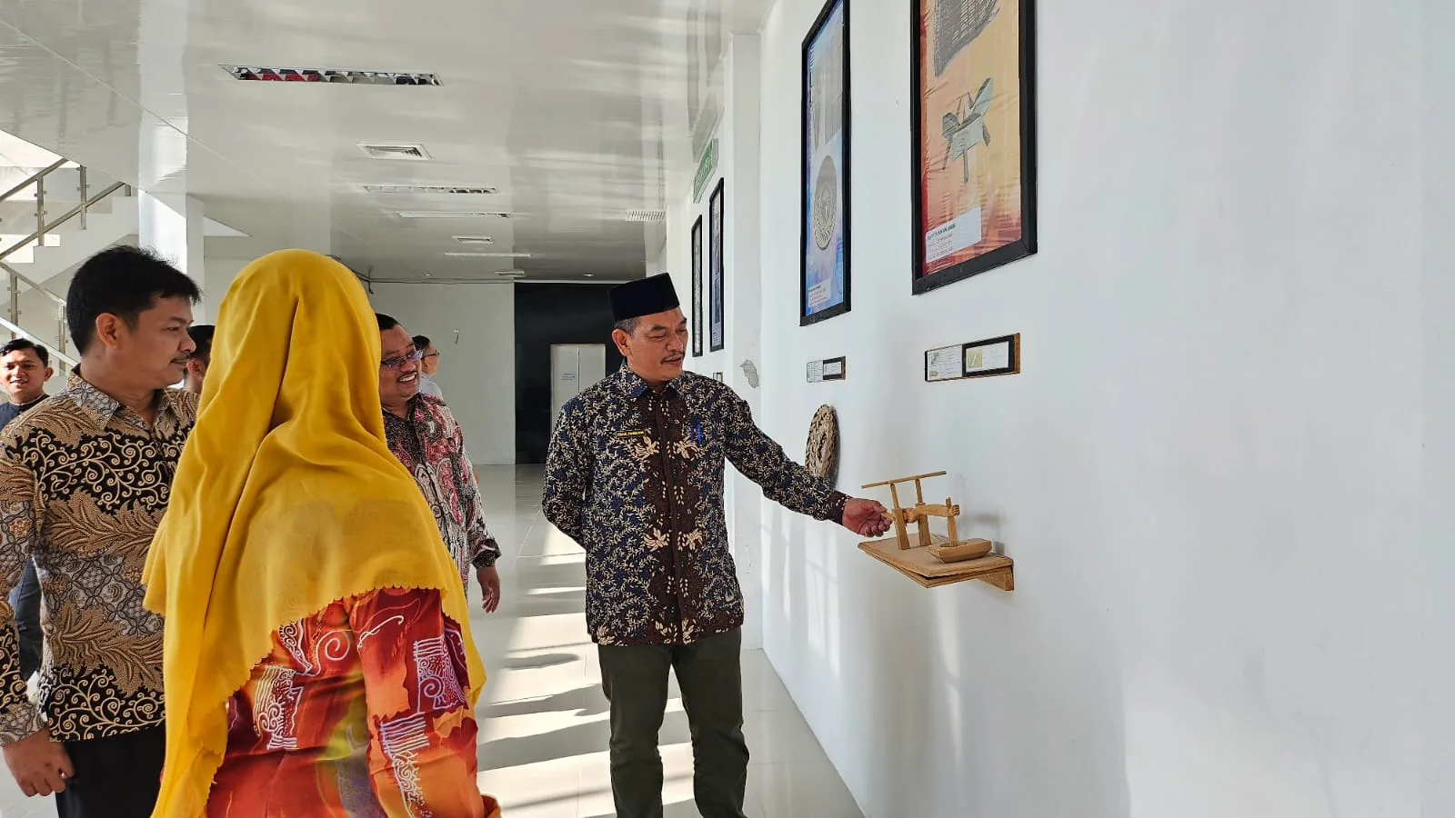 Jelang Akreditasi, Rektor Tinjau Kesiapan Perpustakaan IAIN Langsa
