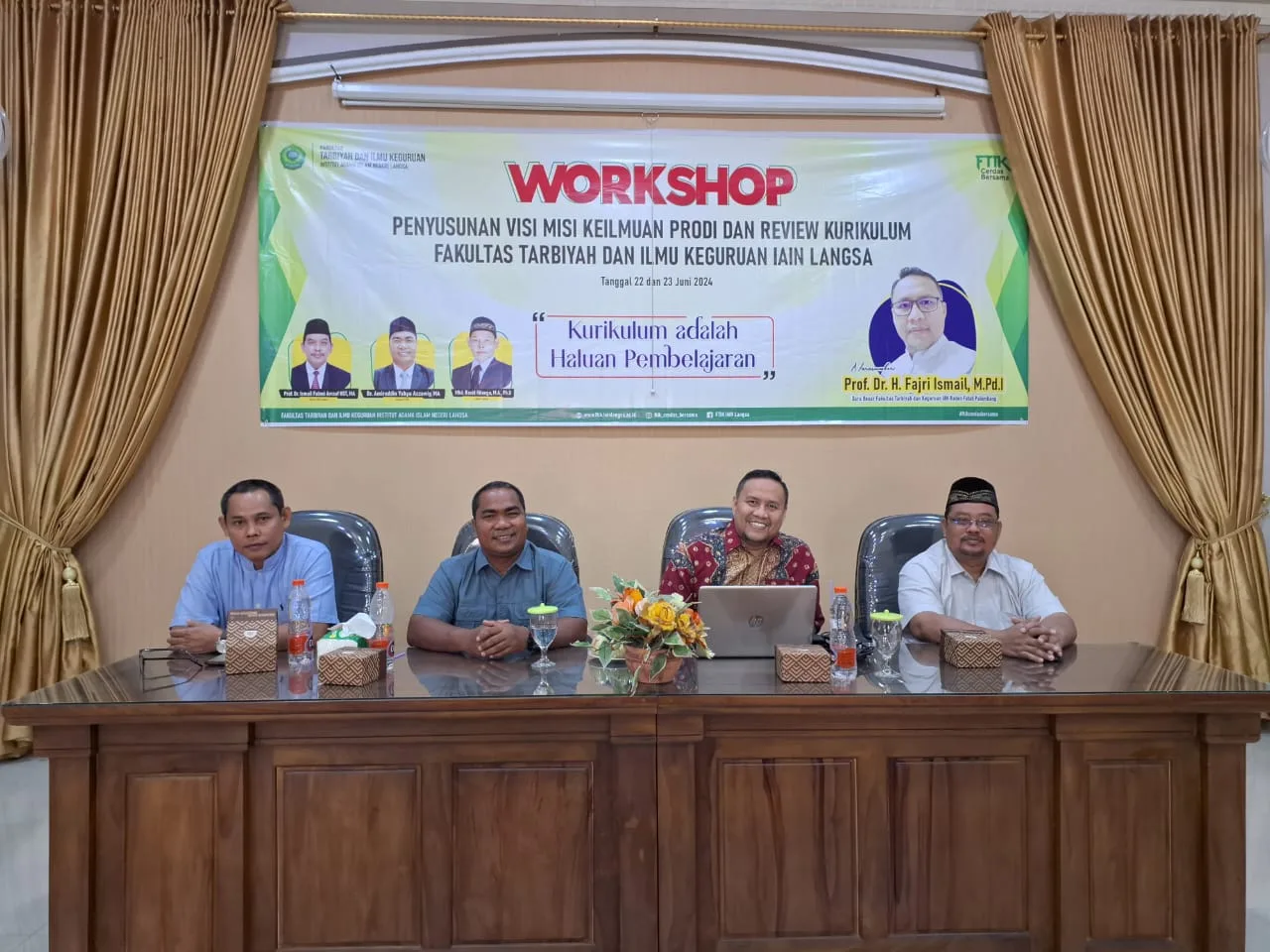 FTIK IAIN Langsa Gelar Workshop Penyusunan Visi Misi dan Review Kurikulum