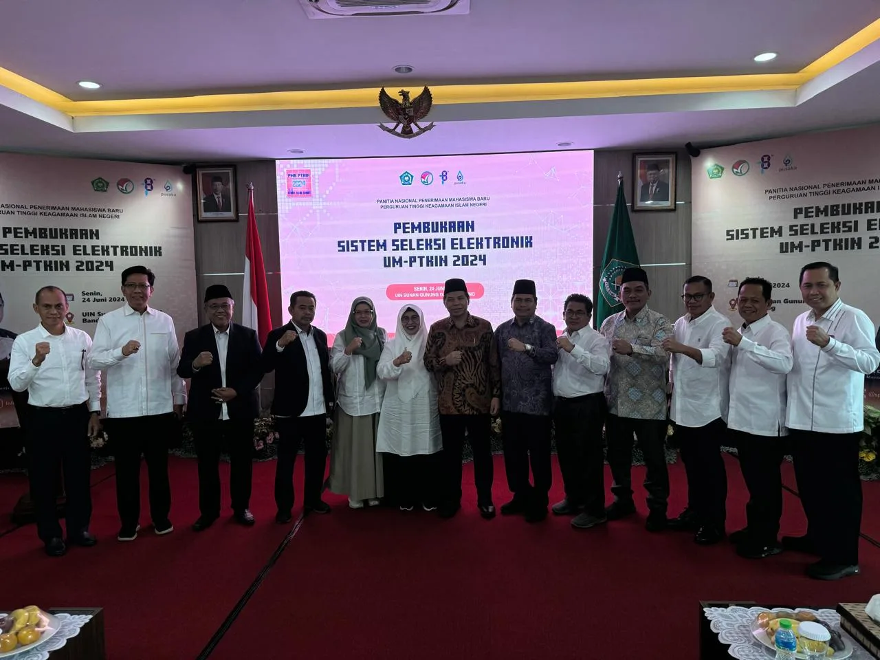 Rektor IAIN Langsa Hadiri Pembukaan SSE UM-PTKIN Bersama Gusmen di UIN Bandung