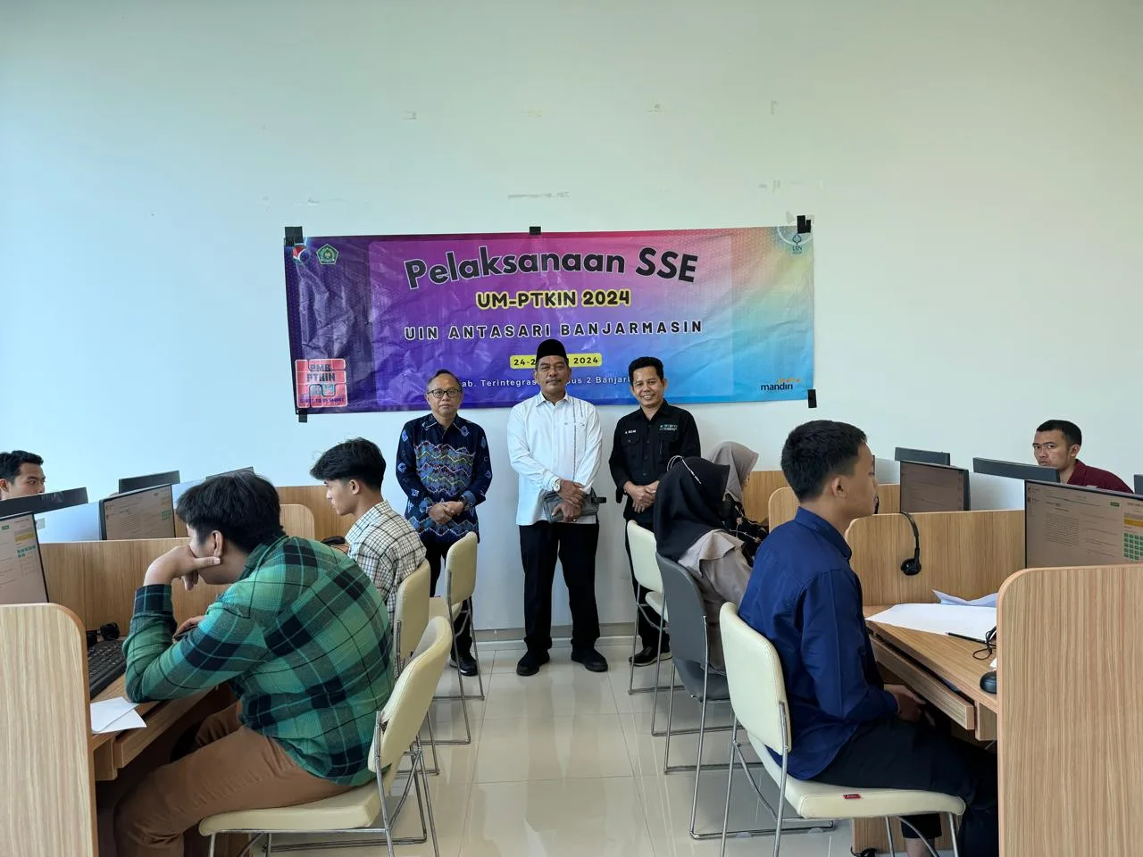 Rektor IAIN Langsa Monev Pelaksanaan SSE UM-PTKIN di UIN Banjarmasin