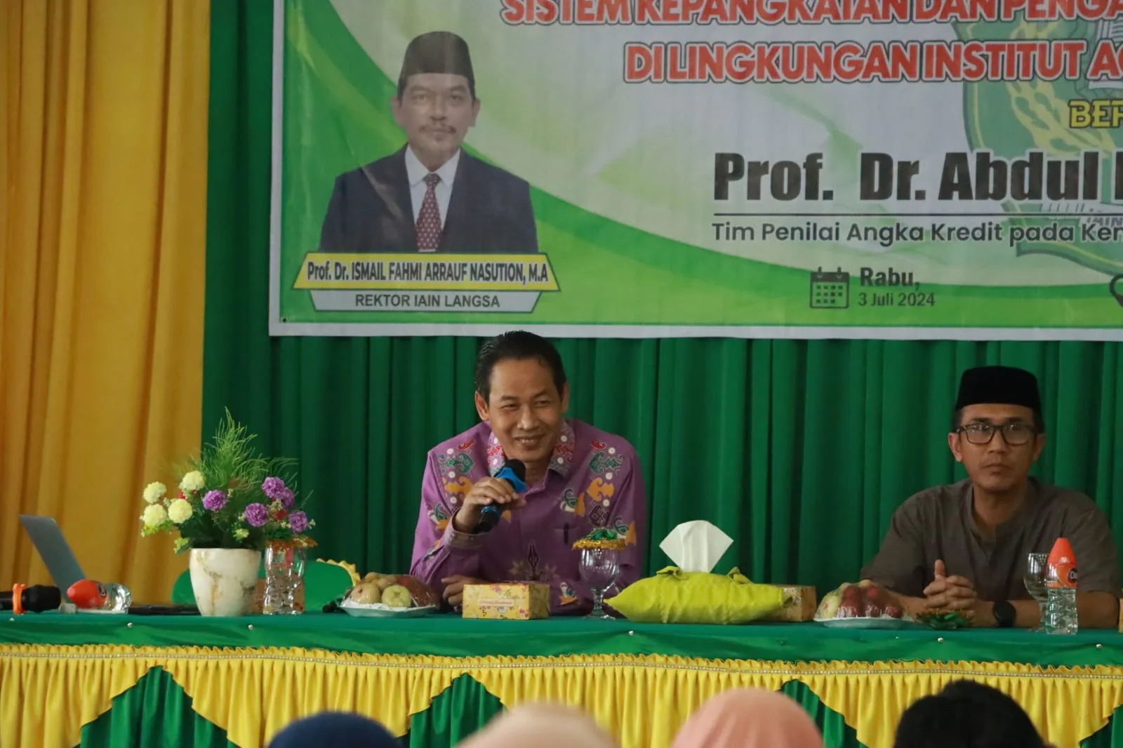 Tingkatkan Kualitas Akademik Dosen, IAIN Langsa Adakan Sosialisasi Sistem Kepangkatan