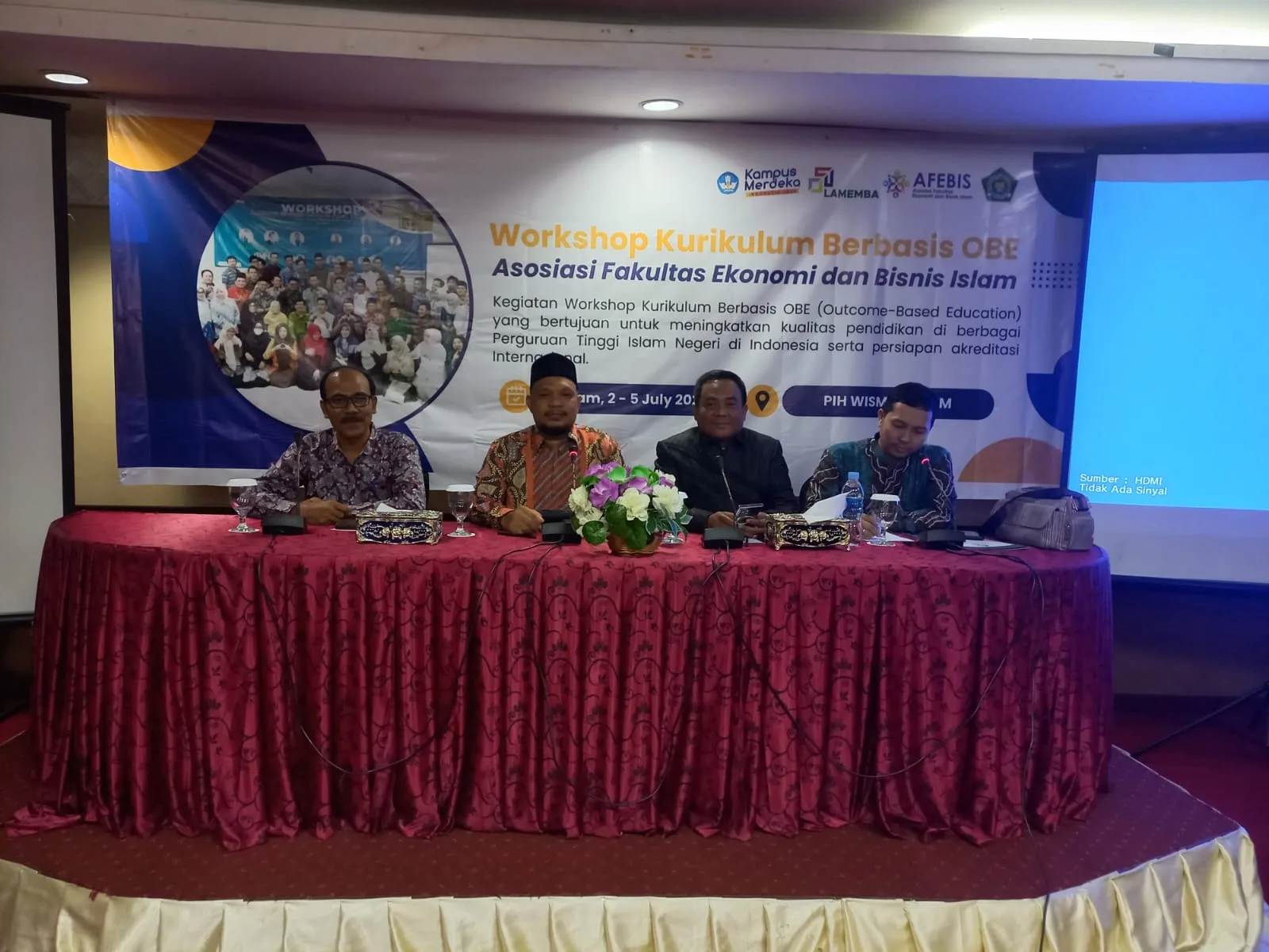 Dekan FEBI IAIN Langsa Ikuti Workshop Kurikulum OBE