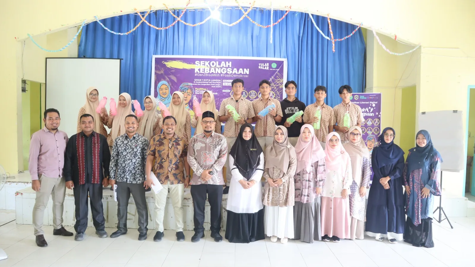 FEBI IAIN Langsa Selenggarakan Program Tular Nalar Sekolah Kebangsaan Bagi Siswa