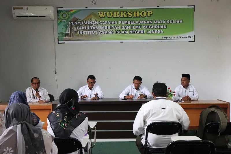 FTIK IAIN Langsa Adakan Workshop Penyusunan CPMK