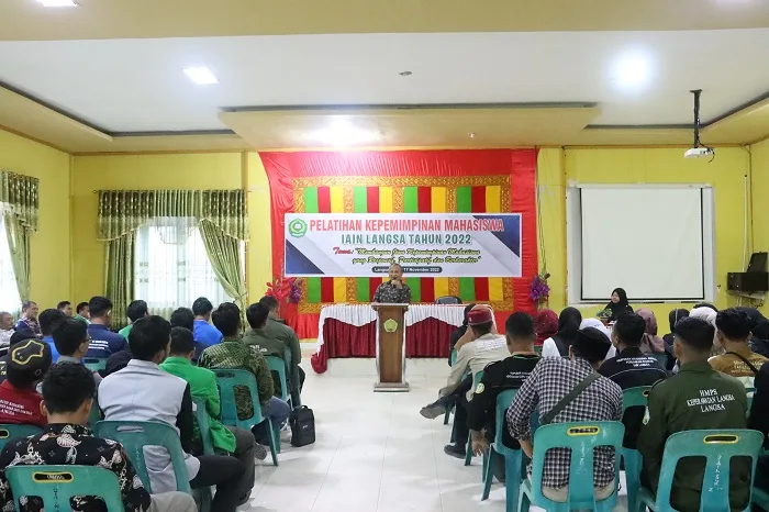 Pelatihan Kepemimpinan Mahasiswa IAIN Langsa 2022 Ditutup