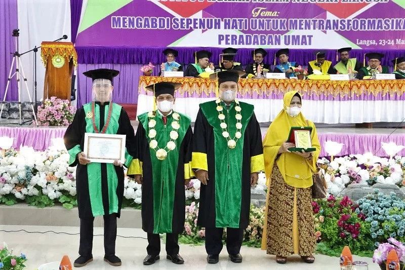 Wisuda IAIN Langsa Hari Pertama, 8 Lulusan Dapatkan Predikat Terbaik