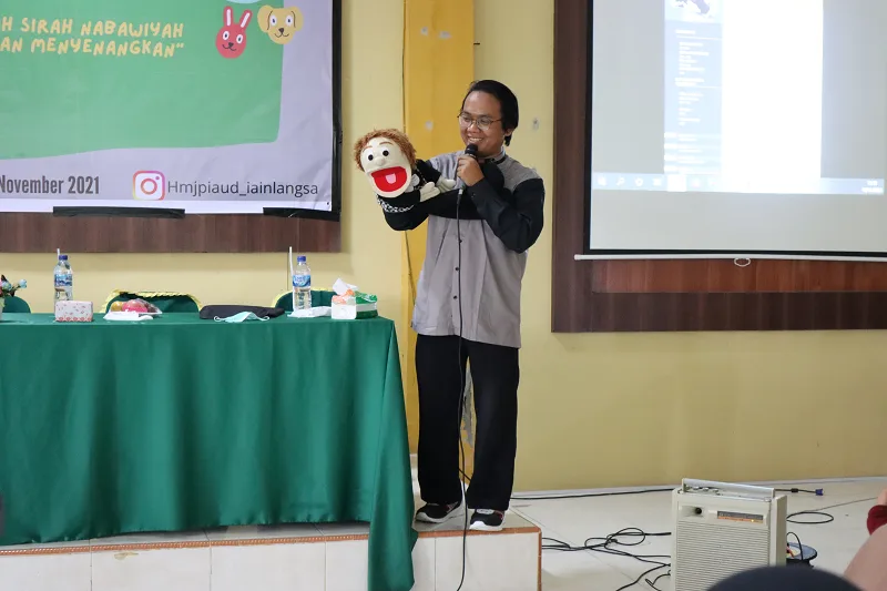 HMJ PIAUD IAIN Langsa Adakan Workshop Berkisah