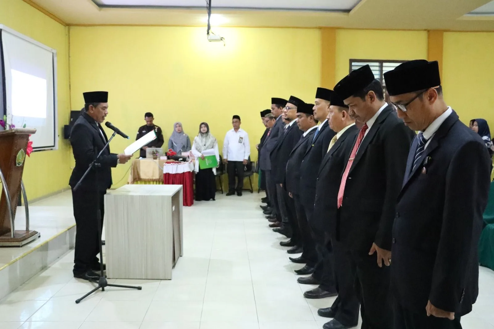 Menuju IAIN Langsa Unggul, Rektor Lantik Pejabat Baru Masa Bakti 2023 - 2027