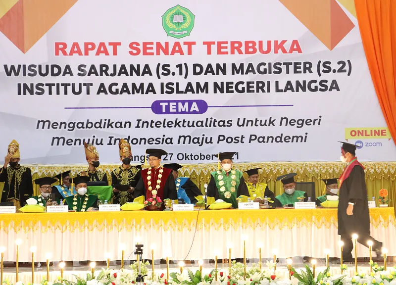 IAIN Langsa Wisuda 542 Sarjana dan Magister