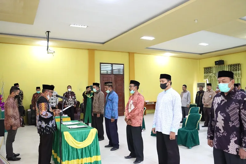 Rektor IAIN Langsa Lantik Lima Pejabat Pelaksana Akademik