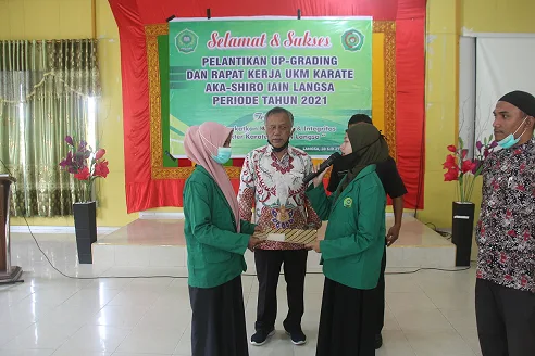Pengurus UKM Karate Aka-Shiro Periode 2021 Dilantik 