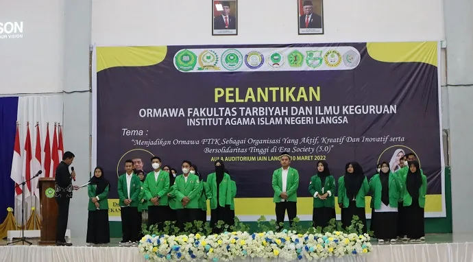 Ormawa FTIK Periode Tahun 2022 Dilantik