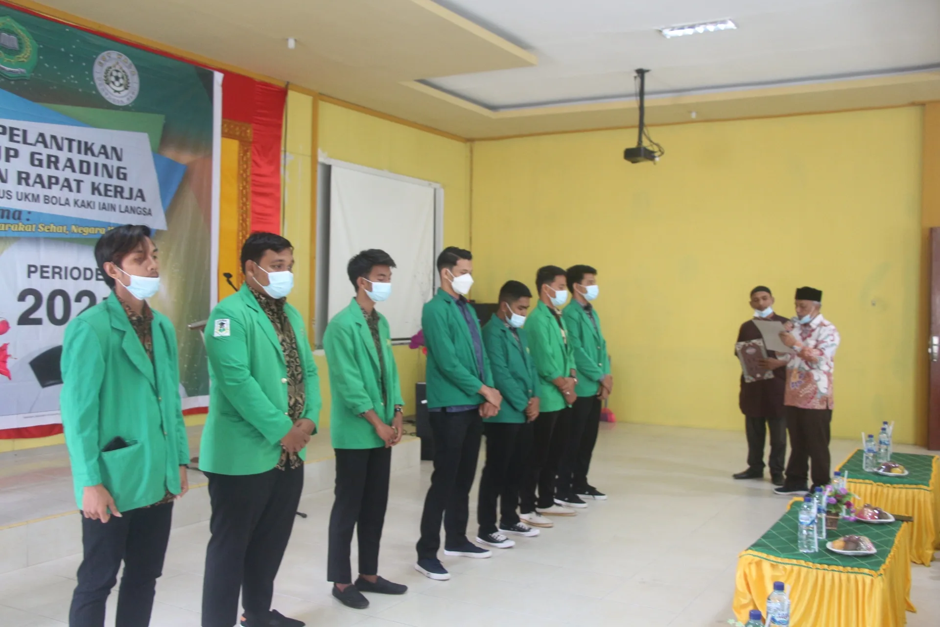 Pengurus Baru UKM Bola Kaki Dilantik