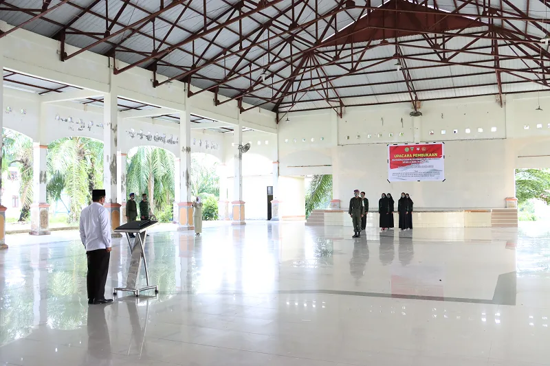 Resimen Mahasiswa IAIN Langsa Adakan Pradiksar 2021