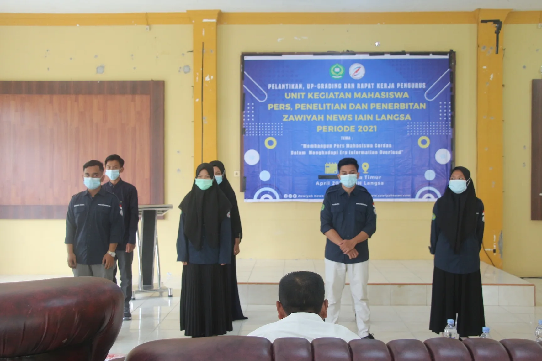 Pengurus UKM Zawiyah News Periode 2021 Dilantik