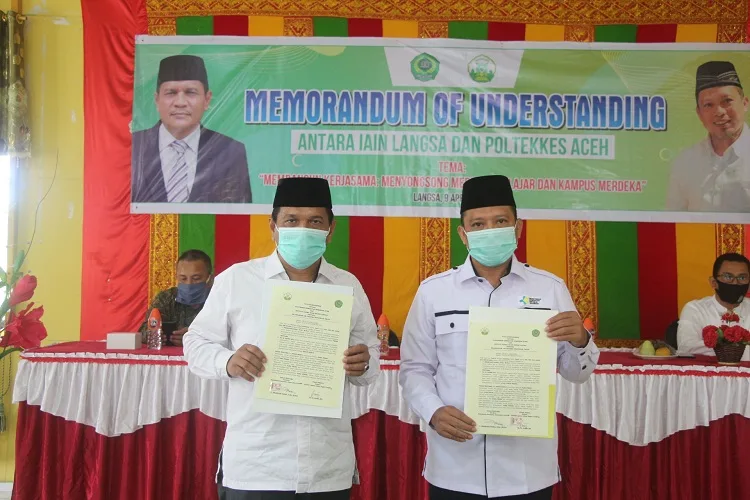 IAIN Langsa dan Poltekkes Aceh Jalin Kerjasama