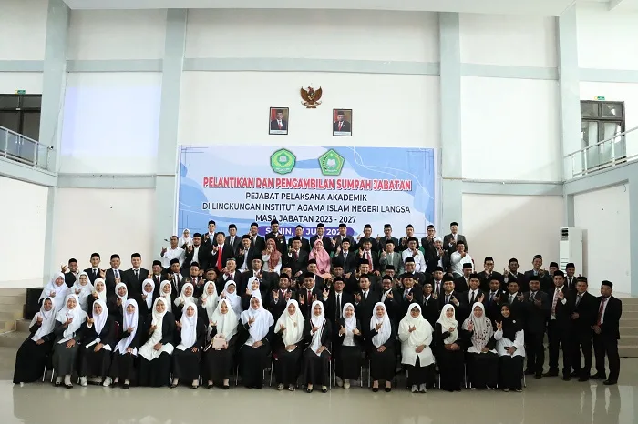 77 Pejabat Pelaksana Akademik IAIN Langsa Dilantik