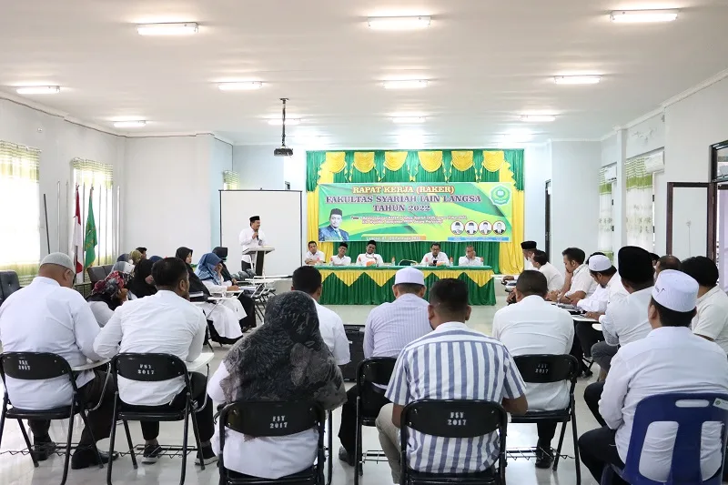 FASYA IAIN Langsa Adakan Raker Tahun 2022