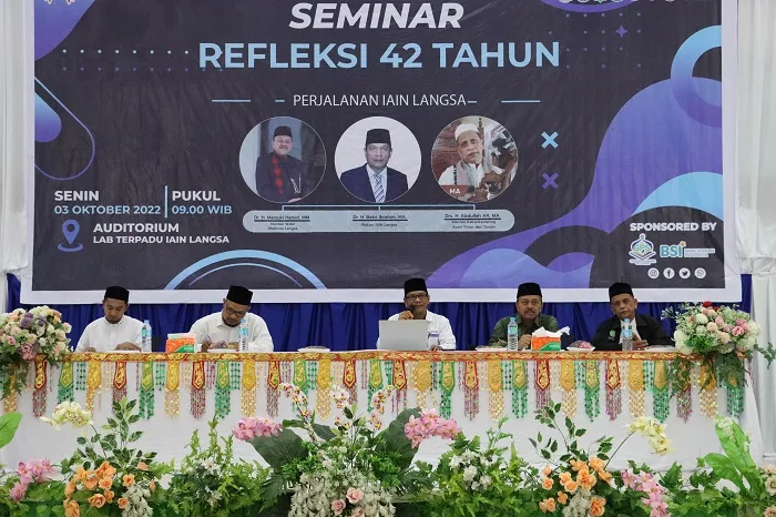 FUAD IAIN Langsa Gelar Seminar Refleksi 42 Tahun Perjalanan IAIN Langsa