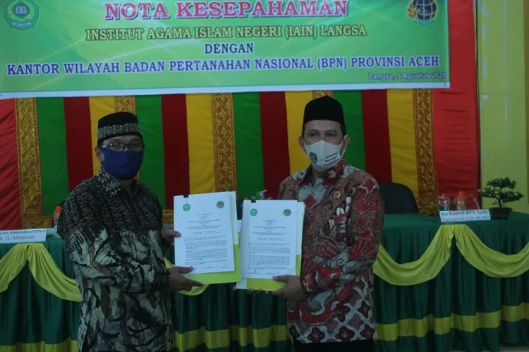 BPN Aceh Dukung Pengembangan Lahan Kampus IAIN Langsa