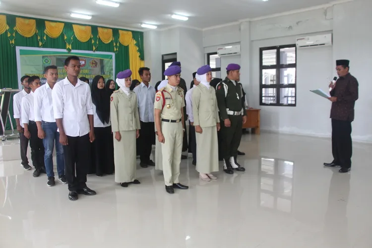 Plt. Dekan Fasya Lantik Menwa IAIN Langsa