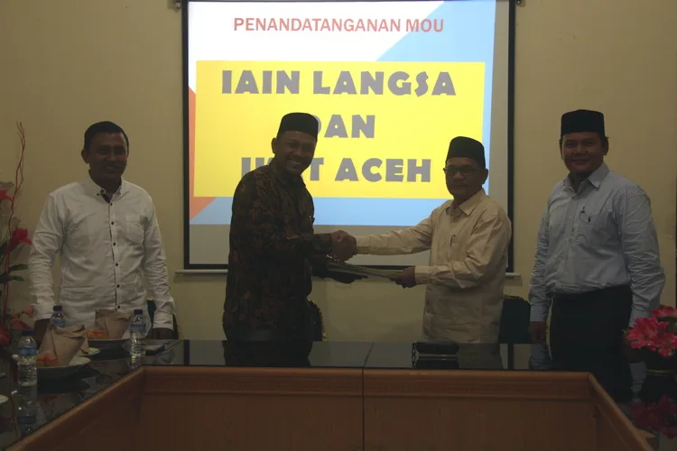 IAIN Langsa - IKAT Aceh Sepakat Kerjasama Pengabdian Masyarakat