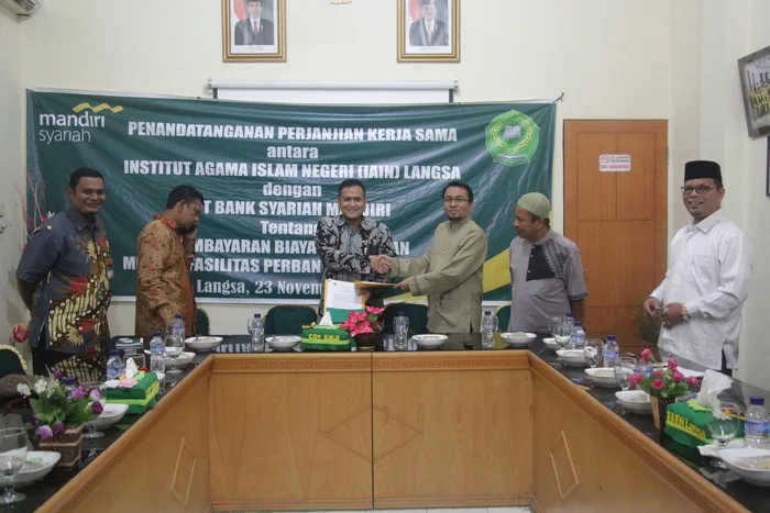 Tingkatkan Layanan Manajemen Keuangan, IAIN Langsa Teken MoU Dengan BSM