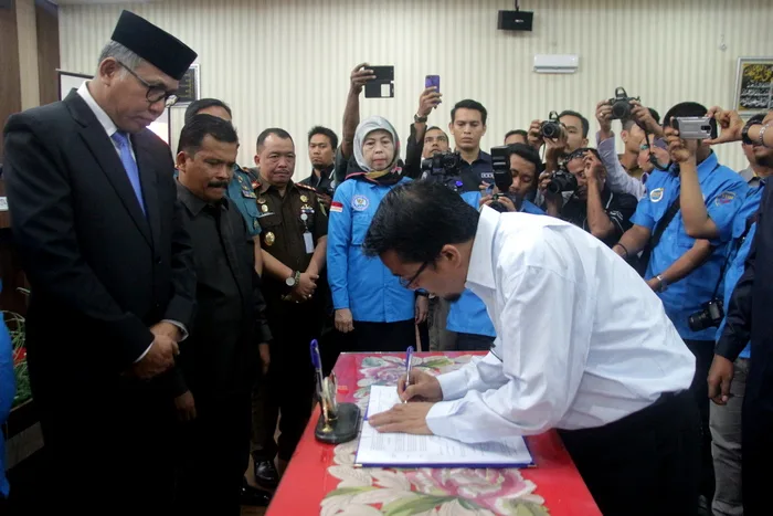 Tolak Narkotika, Rektor IAIN Langsa Teken Keputusan Bersama
