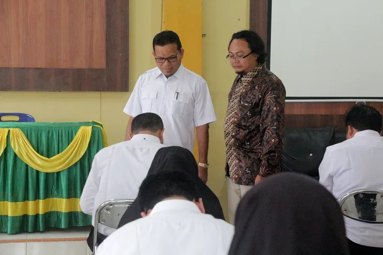 68 Peserta CPNS IAIN Langsa Ikuti Tes SKB