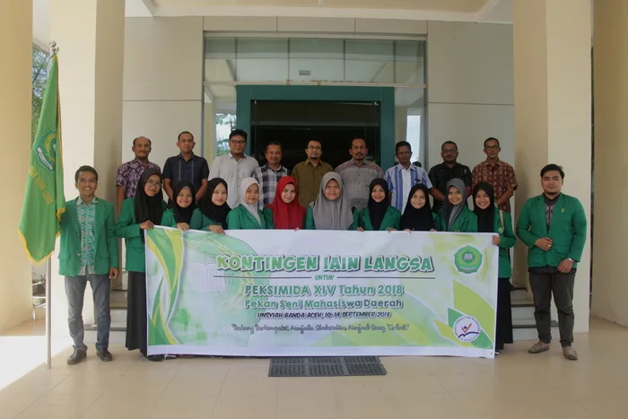 Rektor Lepas Kontingen Peksimida IAIN Langsa